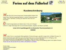 Tablet Screenshot of faller-fallerhof.de
